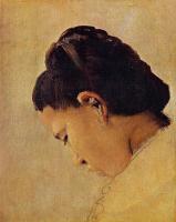 Seurat, Georges - Head of a Girl